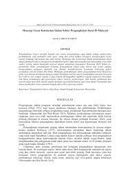 Eksploitasi minyak bumi, khususnya cara penampungan dan pengangkutan minyak bumi yang tidak layak, misalnya: Pdf Menerap Unsur Kelestarian Dalam Sektor Pengangkutan Darat Di Malaysia