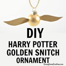 Check spelling or type a new query. Diy Christmas Ornament Harry Potter Golden Snitch Sunny Home Creations
