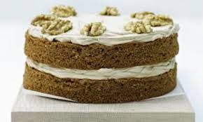 Grease a 9 x 5 x 3inch loaf pan. Delia S Cakes Coffee And Walnut Sponge Cake Daily Mail Online