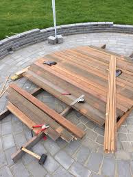 Holzzaun bauen mit der anleitung von hornbach: Making The Bottom 40x90mm Bangkirai Holzbadewanne Schwimmbad Designs Badezuber