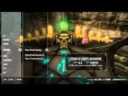 Potions are consumable items found throughout the province of skyrim and the rest of tamriel. Skyrim Make Power Potions To Quickly Improve Alchemy Enchanting And Smithing Youtube