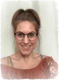 Little Time Round Matte & Red Glasses for Women