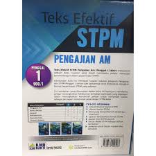 Berpandukan buku pengajian am local publications (lp) tingkatan 6. Teks Efektif Stpm Pengajian Am Penggal 1 Shopee Malaysia