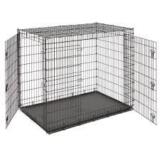 Many dogs get kennel cough during their lives. Midwest Solution Series Ginormus Double Door Dog Crate 54 L X 37 W X 45 H Petco