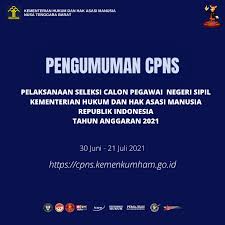Pdf or read online from scribd. Pengumuman Seleksi Cpns Kementerian Hukum Dan Ham Ri Ta 2021