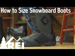Snowboarding How To Size Snowboard Boots Youtube