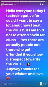 The list is separated with commas. Kangana Covid 19 After Testing Negative Kangana Ranaut Shares She Doesn T Want To Offend Covid 19 Fan Clubs By Sharing Her Recovery