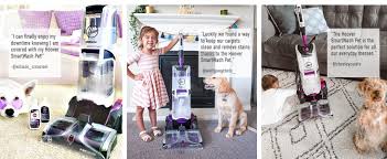 Amazon Com Hoover Smartwash Automatic Carpet Cleaner With Spot Chaser Stain Remover Wand Shampooer Machine For Pets Fh53000pc Purple