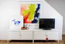Turning wasted space into a cosy living room. Ikea Ps Cabinet House Of Jade Interiors