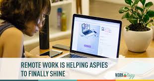 remote work is helping aspies to