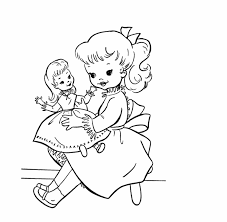Free printable pencil coloring pages for kids. Coloring Page Doll Coloring Children Coloring Pages Kids Drawing Instant Printable Beautiful Doll Pencils Coloring Art Doll Art Collectibles Pencil Safarni Org