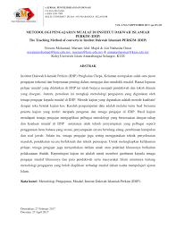 Kalau cakap bahasa jawa dekat orang kelantan, mana boleh. Pdf Metodologi Pengajaran Mualaf Di Institut Dakwah Islamiah Perkim Idip The Teaching Method Of Converts In Institut Dakwah Islamiah Perkim Idip