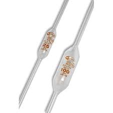 Pipette 25ml (bulb form)