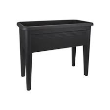 table culture xxl green basics noir l 75 5 x h 65 1 cm table de culture jardinerie truffaut deco