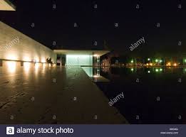 This building was used for the official opening. Spanien Barcelona Der Barcelona Pavillon Von Ludwig Mies Van Der Rohe Stockfotografie Alamy