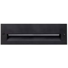 Newport 9 3 4 Wide Black Led Outdoor Recessed Step Light 78h28 Lamps Plus