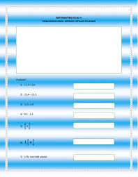 Check spelling or type a new query. Penaksiran Hasil Operasi Hitung Pecahan Worksheet
