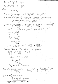 Then the next one, when x=1, plug in x=1 and then. The Equation Of The Circle Having Its Centre On The Line X 2y 3 0 And Passing Through The Points Of Intersection Of The Circles X 2 Y 2