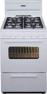 A basic gas stove is generally available for under $400 at major retailers. Premier 24 Freestanding Gas Range White Sjk 240 Op Best Buy