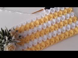3d Iki Renkli Bebek Battaniye Modeli Tig Isi Battaniye Modelleri Youtube Tig Isleri Baby Knitting Patterns Krose Dikisler