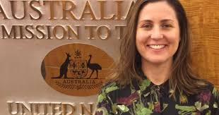 Australian High Commission's Penny Morton attends national conference