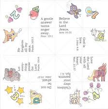 Sweetums Like Blog Things To Send Sponsored Children A Bible Verse Cootie Catcher Bible For Kids Sponsored Child Cootie Catcher