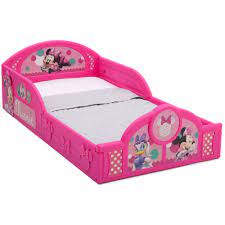 Stunning design with attractive colored graphics of minnie mouse branding. Disney Minnie Mouse Plastic Sleep And Play Toddler Bed By Delta Children Walmart Com Walmart Com