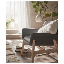 Vedbo Armchair Gunnared Dark Gray Find It Here Ikea Furniture Ikea Armchair Birchwood Furniture