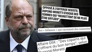 Après un baptême du feu aux questions d'actualité au gouvernement, ses premiers. Eric Dupond Moretti L Anti Metoo