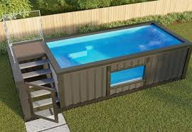 Shipping Container Modifications Backyard Pool Landscaping Backyard Pool Small Backyard Pools