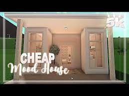 Bloxburg Cheap Mood House 5k House Build Youtube Unique House Design House Decorating Ideas Apartments Roblox Bloxburg House Ideas Cheap