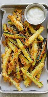 Patatas Fritas Crujientes De Calabacin Frites De Courgettes Recettes De Cuisine Recette Avec Courgette