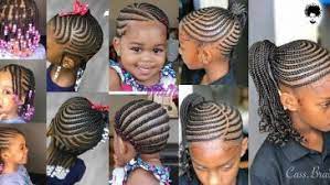 Kids braiding hairstyles with knots. Braids Hairstyles For Black Kids