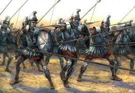 For example, during the battle of ipsus. Macedonian Phalanx Ancient Warfare Ancient War Ancient Warriors