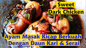 Ada juga resepi viral ayam masak merah lain anda boleh cuba. Ayam Masak Kicap Berkuah Sweet Dark Chicken With Gravy Youtube