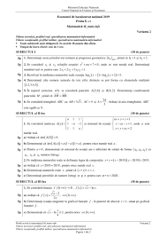 Subiecte si modele de subiecte de matematică date la examenul de bacalaureat, insotite de bareme. Subiecte De Rezerva Bac 2019 Matematica Sesiunea Iunie Iulie 03 07 2019 Jitaruionelblog Pregatire Bac Si Evaluarea Nationala 2021 La Matematica Si Alte Materii Materiale Lectii Formule Exercitii Rezolvate Matematica Gimnaziu Si Liceu Teste