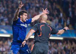 Michael ballack of leverkusen is booked by referee guido winkmann during the bundesliga match between hannover 96 and bayer leverkusen at awd arena on september 11, 2010 in hanover, germany. Refereeing World Ovrebo I Became The Biggest Fool In International Football