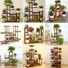 Flowerpot Ebay Garden Wooden Indoor Outdo Ebay Flowerpot Garden Indoor Outdo Wooden In 2020 Plant Stand Indoor Wooden Plant Stands Indoor Patio Plants
