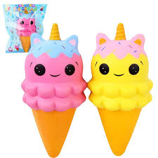 Sanqi Elan Squishy Unicorn Ice Cream Jumbo 20 9cm Licensed Slow Rising With Packaging Collection Gift Soft Toy Squishies Kawaii Unicorn Toys Unicorn Ice Cream