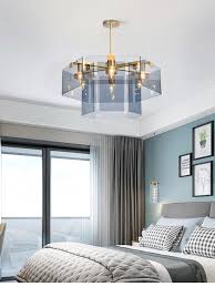Tabor Luxury Polygon Dual Layer Chandelier Light Light Atelier