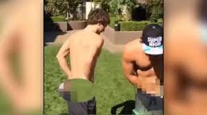 American boy band Emblem3 strip off and do Ice Bucket Challenge in the buff  | news.com.au — Australia's leading news site