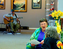 Marching through the Brookings Second Saturday Art Walk