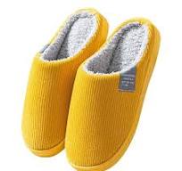 Cotton Slippers Season Indoor Home Bag And Couple Warm Shoes