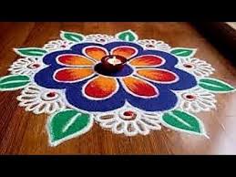 Rangoli Designs With Colours By Shital Daga Easy And Simple Rangoli Designs Diwa Colorful Rangoli Designs Easy Rangoli Designs Diwali Free Hand Rangoli Design