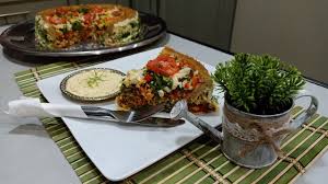 Picture Of Piece Of Spaghetti Tart With Cheese Sauce Yummy Food Food Delicious