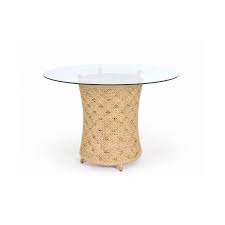 Teak wood table base, log furniture with a really funky, cool shape, finely sanded and ready to use, great for use with a glass top. Ava Table Base Woven Rattan Table Base Color Natural Glass Top Not Included Close Out 50 Dining Tables Kenian