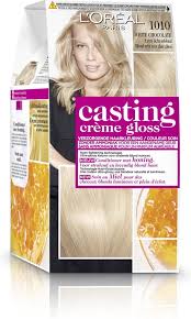 Transform the colour of your hair or touch up those grey areas with the l'oréal paris casting crème gloss semi permanent hair dye, designed to deliver. Bol Com L Oreal Paris Casting Creme Gloss Haarverf 1010 Extra Licht Asblond