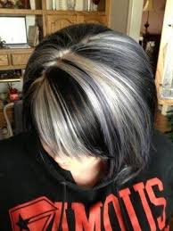 Platinum highlights for short hair became a thing with madonna, way back in the '80s. Pin On Hair