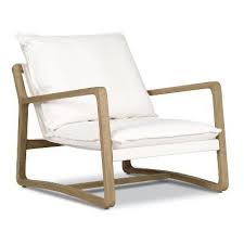 Nathan Lounge Chair Bone White Distressed Oak Poly Bark In 2021 Lounge Chair Living Room Chairs Poly Bark