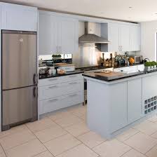 tour around a duck egg blue kitchen